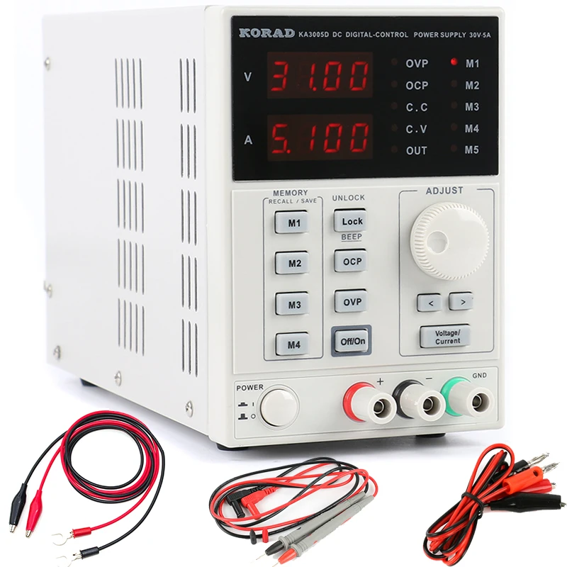 Linear Lab Power Supply Adjustable - KORAD 3005D 3005DS Fuente de alimentación