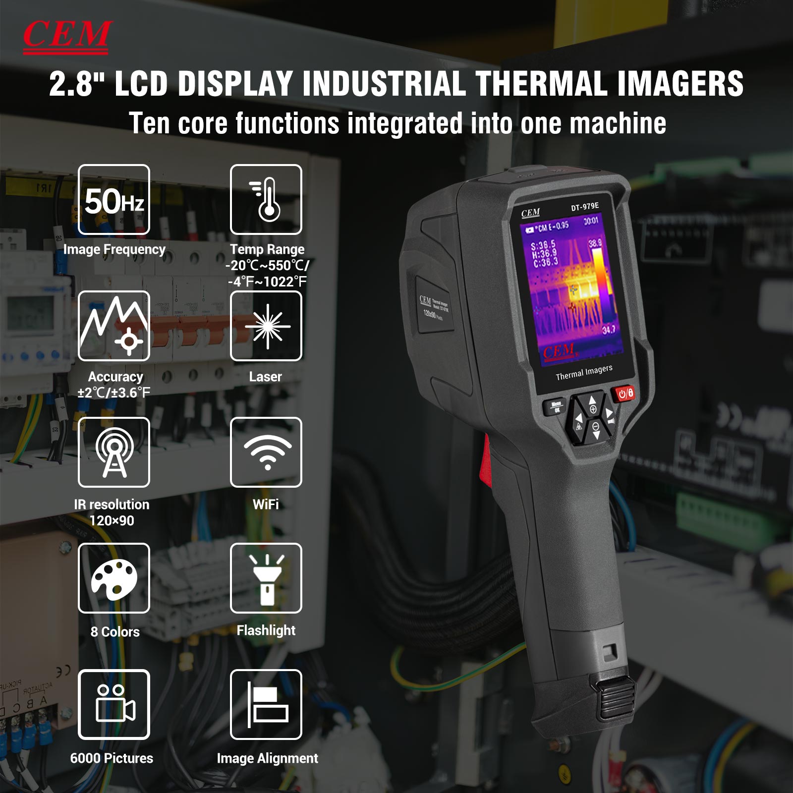 Cámara Termográfica Portátil C - Thermal Imaging Camera Pcb Repair reseña y precio