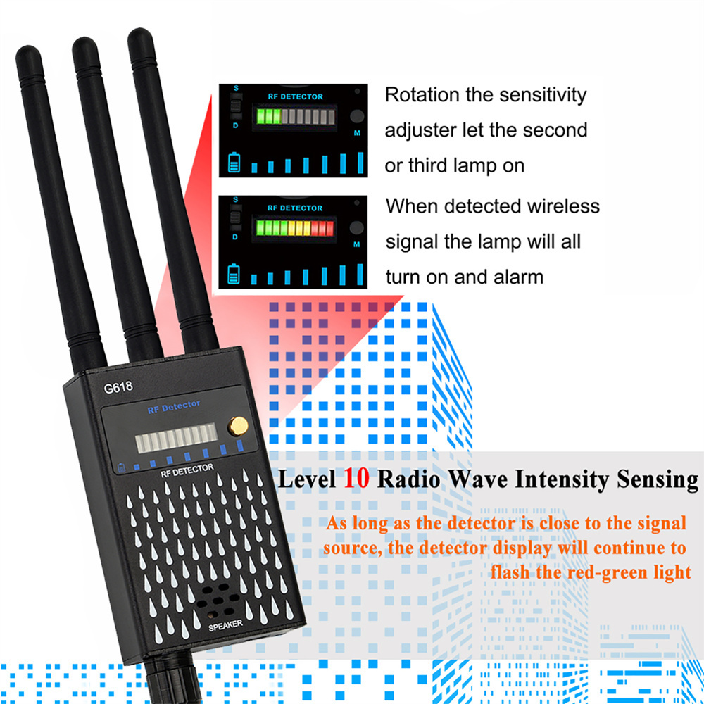 Dispositivo de detección de ra - Signal Generator Spectrum Analyzer reseña y precio