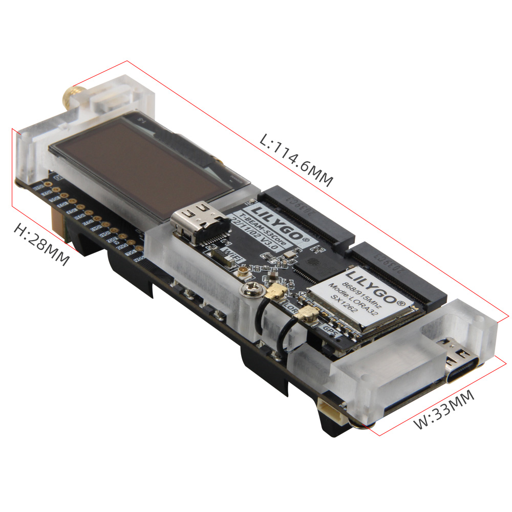 LILYGO® SoftRF T-Beam SUPREME- - Esp32 S3 Development Board Lot reseña y precio